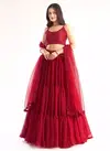 Alizeh Engagement Exclusive Designer Georgette Readymade Lehenge Choli With Net Dupatta 